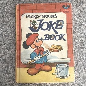 Mickey mouses joke book